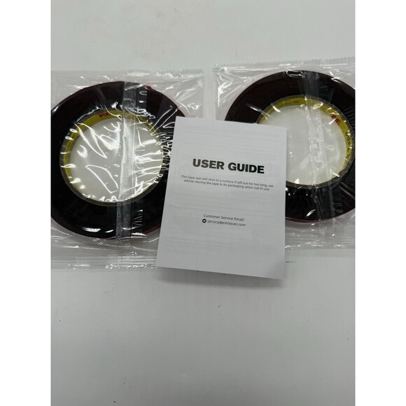 Double Sided Tape Heavy Duty 2 Pack Waterproof Strong Adhesive 33FT x 0.4IN - Picture 10 of 10